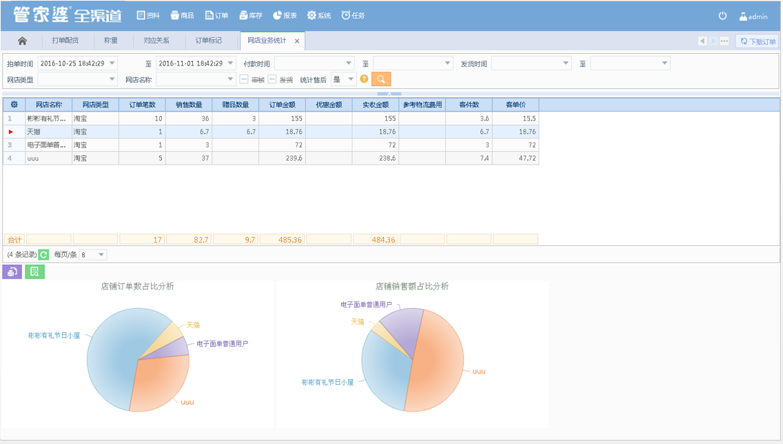 管家婆全渠道新零售管理平臺(tái)