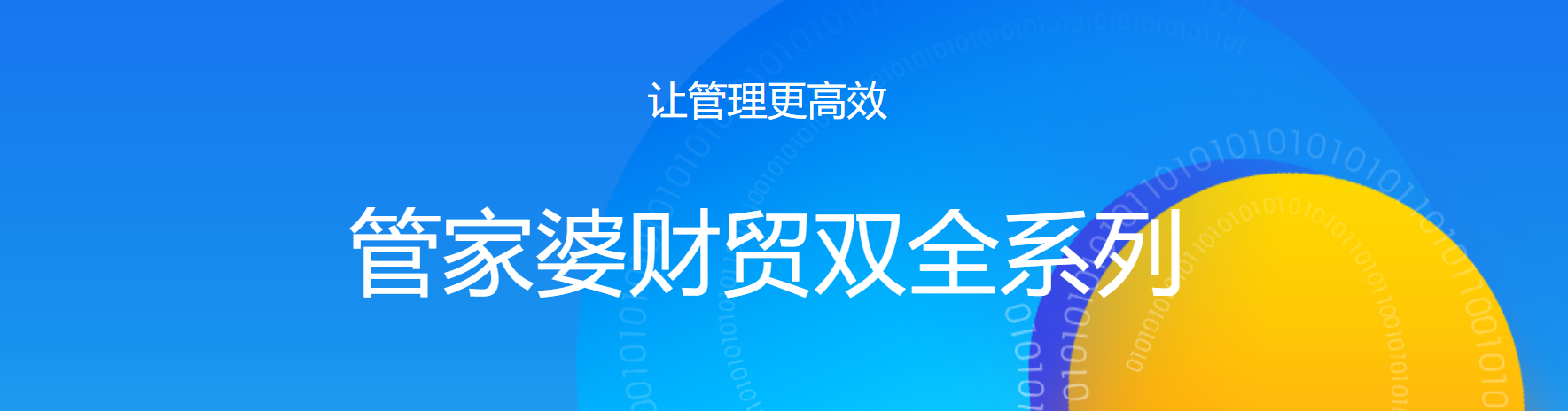 管家婆財貿(mào)雙全系列