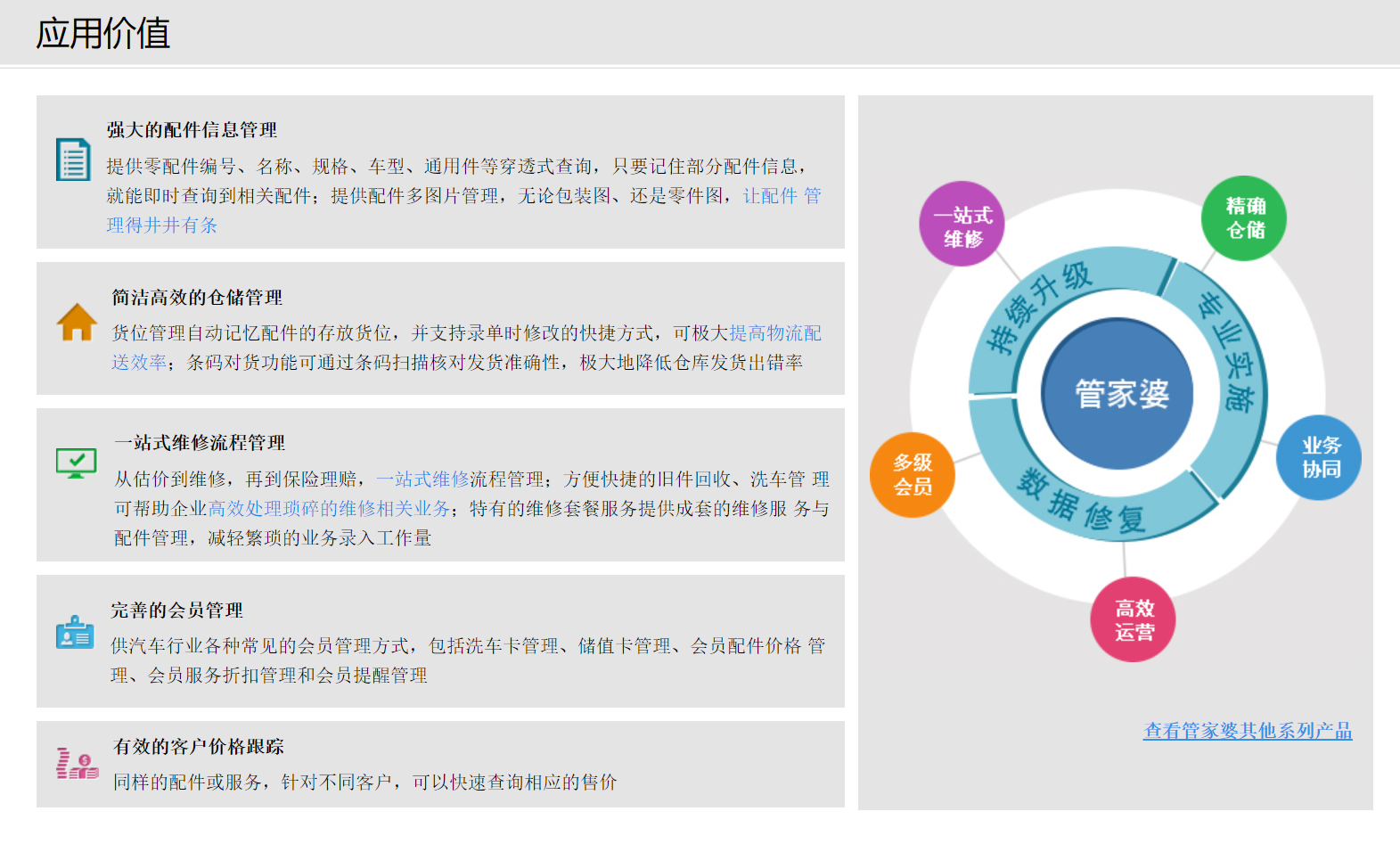 管家婆汽配汽修 